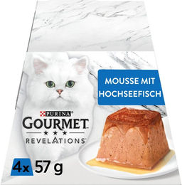 Gourmet Revelations Feine Mousse mit Hochseefisch für Katzen 48x57 g – Bild 1 von 5
