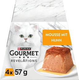 Gourmet Revelations Feine Mousse mit Huhn 48x57g Katzenfutter – Bild 1 von 5