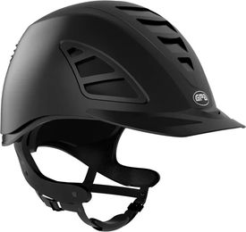 Produktbild von GPA 4S Speed Air TLS Reithelm aus Glasfaser Unisex Schwarz 54 cm