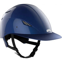 Produktbild von GPA Easy Evo Hybrid Reithelm Shiny Blau 58 cm