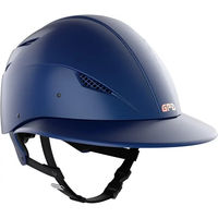 Produktbild von GPA Easy First Lady Hybrid Reithelm für Damen in Blau Grösse 57 cm