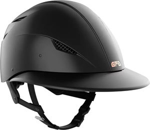 Produktbild von GPA Easy First Lady Hybrid Reithelm für Damen in Schwarz Größe 54 cm