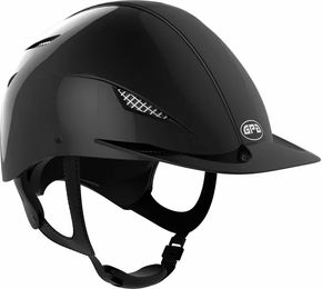 Produktbild von GPA Easy Speed Air Hybride Reithelm für Damen und Herren in Schwarz 57 cm
