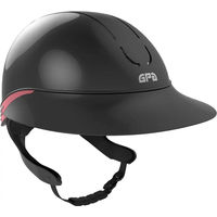 Produktbild von GPA Global First Lady TLS Shiny Reithelm für Damen mit Strass in Schwarz 55 cm