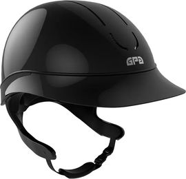 Produktbild von GPA Global Speed Air TLS Reithelm aus Glasfaser Unisex Schwarz 57 cm