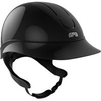 Produktbild von GPA Global Speed Air TLS Reithelm aus Glasfaser Unisex Schwarz 57 cm