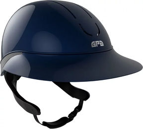 Produktbild von GPA Global Speed Air TLS Reithelm für Damen in Blau 56 cm