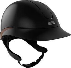 Produktbild von GPA Global Speed Air TLS Reithelm für Unisex in Schwarz 55 cm