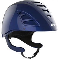 Produktbild von GPA Reithelm 4S Jock Up TLS Shiny Blau 52 cm
