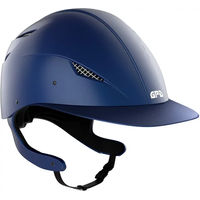 Produktbild von GPA Reithelm Easy Evo TLS Mat Blau Grösse M Unisex