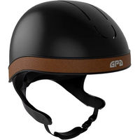 Produktbild von GPA Reithelm Global Jock Up TLS Mat Schwarz 54 cm