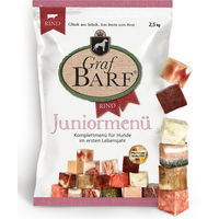 Produktbild von Graf Barf Junior Menü Rind und Kalb in Stückchen 2,5kg