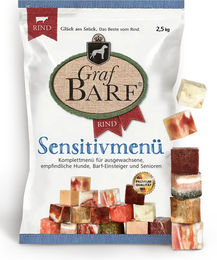 Graf Barf Sensitivmenü Rind und Kalb für Hunde 2750g – Bild 1 von 2