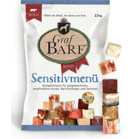 Produktbild von Graf Barf Sensitivmenü Rind und Kalb für Hunde 2750g