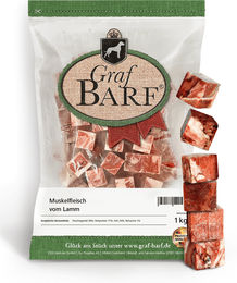 Graf Monoprotein Lamm Muskelfleisch Hypoallergen 1100g – Bild 1 von 2