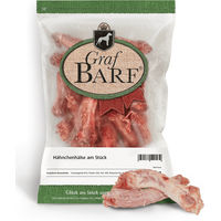 Produktbild von GrafBarf Hähnchenhals Monoprotein Light für alle Altersstufen 1,1 kg