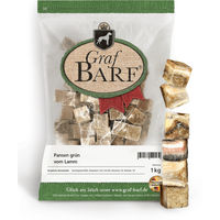 Produktbild von GrafBarf Pansen grün Lamm 1100g
