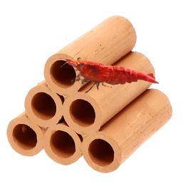 GranataPet Aquariendeko Pyramide aus Terrakotta 6er Set Garnelenhöhle für Garnelen Krebse und Welse – Bild 1 von 6