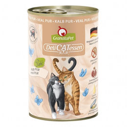 GranataPet Delicatessen Kalb PUR Nassfutter Hund 6er Pack 400 g Dosen – Bild 1 von 1