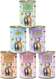 Produktbild von GranataPet DeliCatessen Katzen Nassfutter Adult Getreidefrei mit hohem Fleischanteil 12x400g