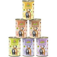 Produktbild von GranataPet DeliCatessen Katzen Nassfutter Adult Getreidefrei mit hohem Fleischanteil Multipack 12x400g