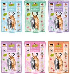 Produktbild von GranataPet DeliCatessen Katzen Nassfutter Adult Getreidefrei mit hohem Fleischanteil Multipack 12x85g