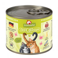 Produktbild von GranataPet Delicatessen Katzen Nassfutter Fasan und Kaninchen 6er Pack 200 g