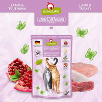 Produktbild von GranataPet DeliCatessen Katzen Nassfutter Lamm & Truthahn Adult Getreidefrei ohne Zucker 6 x 85 g - 6 x 85 g