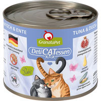 Produktbild von GranataPet DeliCatessen Katzen Nassfutter Thunfisch & Ente Adult Getreidefrei und Glutenfrei 6 x 200 g - 6 x 200 g