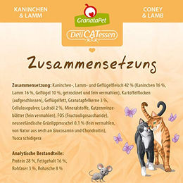 GranataPet DeliCatessen Katzenfutter Adult Kaninchen & Lamm Getreidefrei 9 kg - 9000 g – Bild 1 von 4