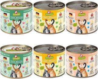 GranataPet DeliCatessen Multipack 2 PUR Katzen Nassfutter Getreidefrei 6 x 200 g - 6 x 200 g – Bild 1 von 4