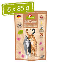 Produktbild von GranataPet DeliCatessen Nassfutter für Katzen Truthahn & Fasan Adult getreidefrei 6 x 85 g - 6 x 85 g