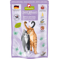 Produktbild von GranataPet DeliCatessen Pouch Ente & Geflügel für Katzen Adult Getreidefrei 6 x 85 g - 6 x 85 g