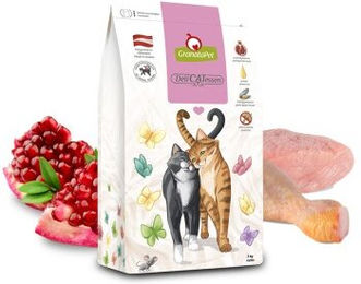 GranataPet DeliCatessen Trockenfutter Geflügel Lachs für Katzen Adult Getreidefrei 9kg - 2 x 9 kg – Bild 1 von 4