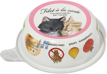 Produktbild von GranataPet Filet à la carte Katzenfutter Huhn und Kaninchen Adult ohne Konservierungsstoffe 6x85g