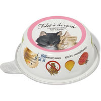 Produktbild von GranataPet Filet à la carte Katzenfutter Huhn und Kaninchen Adult ohne Konservierungsstoffe 6x85g