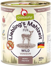 GranataPet Hundefutter Wild Stückchen in Sauce ohne Zusatzstoffe 6x800g – Bild 1 von 1