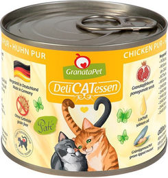 GranataPet Katze Delicatessen Huhn PUR Getreidefrei mit hohem Fleischanteil Adult 6x200g – Bild 1 von 1