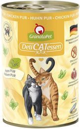 GranataPet Katze Delicatessen Huhn PUR Getreidefrei mit hohem Fleischanteil Adult 6x400g – Bild 1 von 1