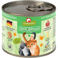 Produktbild von GranataPet Katze Delicatessen Kitten Geflügel Getreidefrei mit hohem Fleischanteil 6x200g