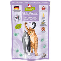 Produktbild von GranataPet Katze Delicatessen Pouch Ente und Geflügel Getreidefrei mit hohem Fleischanteil Adult 6x85g