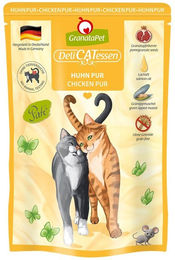 GranataPet Katze Delicatessen Pouch Huhn PUR Getreidefrei Adult 6x85g – Bild 1 von 1