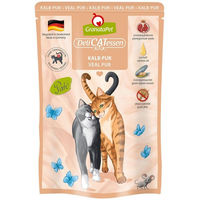 Produktbild von GranataPet Katze Delicatessen Pouch Kalb Getreidefrei mit hohem Fleischanteil 12x85g
