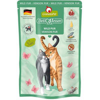 Produktbild von GranataPet Katze Delicatessen Pouch Wild Adult Getreidefrei mit hohem Fleischanteil 6x85g