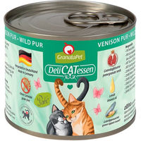 Produktbild von GranataPet Katze Delicatessen Wild PUR Getreidefrei mit hohem Fleischanteil 6x200g