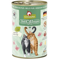 Produktbild von GranataPet Katze Delicatessen Wild PUR Getreidefrei mit hohem Fleischanteil Adult 6x400g