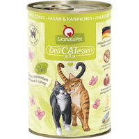 Produktbild von GranataPet Katzen Nassfutter Fasan und Kaninchen Getreidefrei und Glutenfrei Adult 6x400g - 6 x 400 g