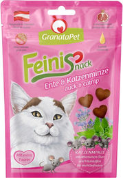 GranataPet Katzensnack Ente & Lachs für Haut, Fell und Haarballen 50g - 50 g – Bild 1 von 2
