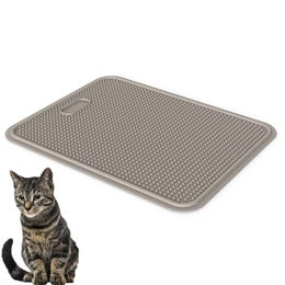 GranataPet Katzenstreu Auffangmatte XXL Grau aus Kunststoff für Katzen – Bild 1 von 8