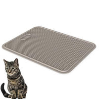 Produktbild von GranataPet Katzenstreu Auffangmatte XXL Grau aus Kunststoff für Katzen